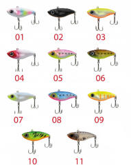 3400 Pela Vib UV Sinking 55mm Vibration Lure 13gr Maket Balık