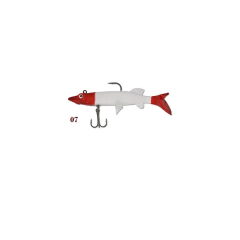 Wily Monster Turna Silikon 10cm 14gr - 07 Red Head-Tail (5.li Pk)