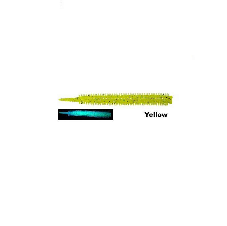 Fujin Yummy Sandworm 7cm LRF Silikonu Uv Yellow