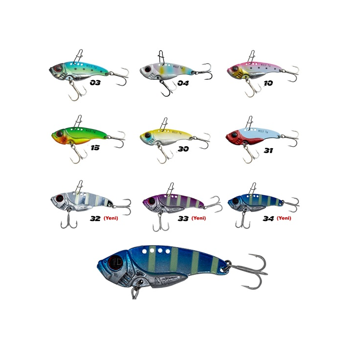 Wily Spoiled Vibrasyon Jig 7gr 4.2cm Suni Yem