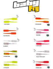 Fujin Baby Fry 2.7cm Lrf Silikon Yem