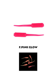 Fujin Baby Fry 2.7cm Lrf Silikon Yem Fluorecent Pink Glow