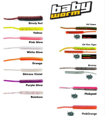 Fujin Baby Worm 5.2cm Floating Lrf Silikonu