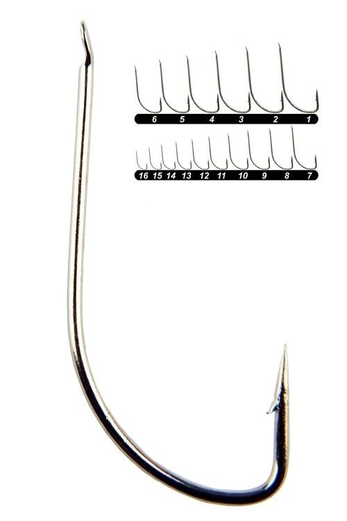 Youvella 1310 Kısa Saplı Dövme Olta İğnesi 100'lü Kutu Nikel