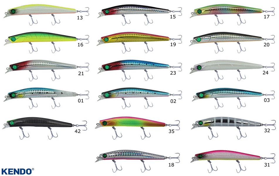 Kendo Haryu 12.5cm 14.8gr Floating Suni Yem