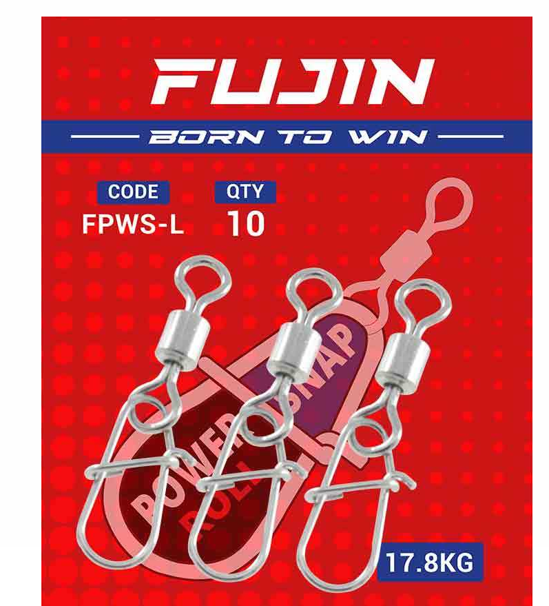 Fujin Power Roll Snap #L 17.8 kg Çekerli Klips