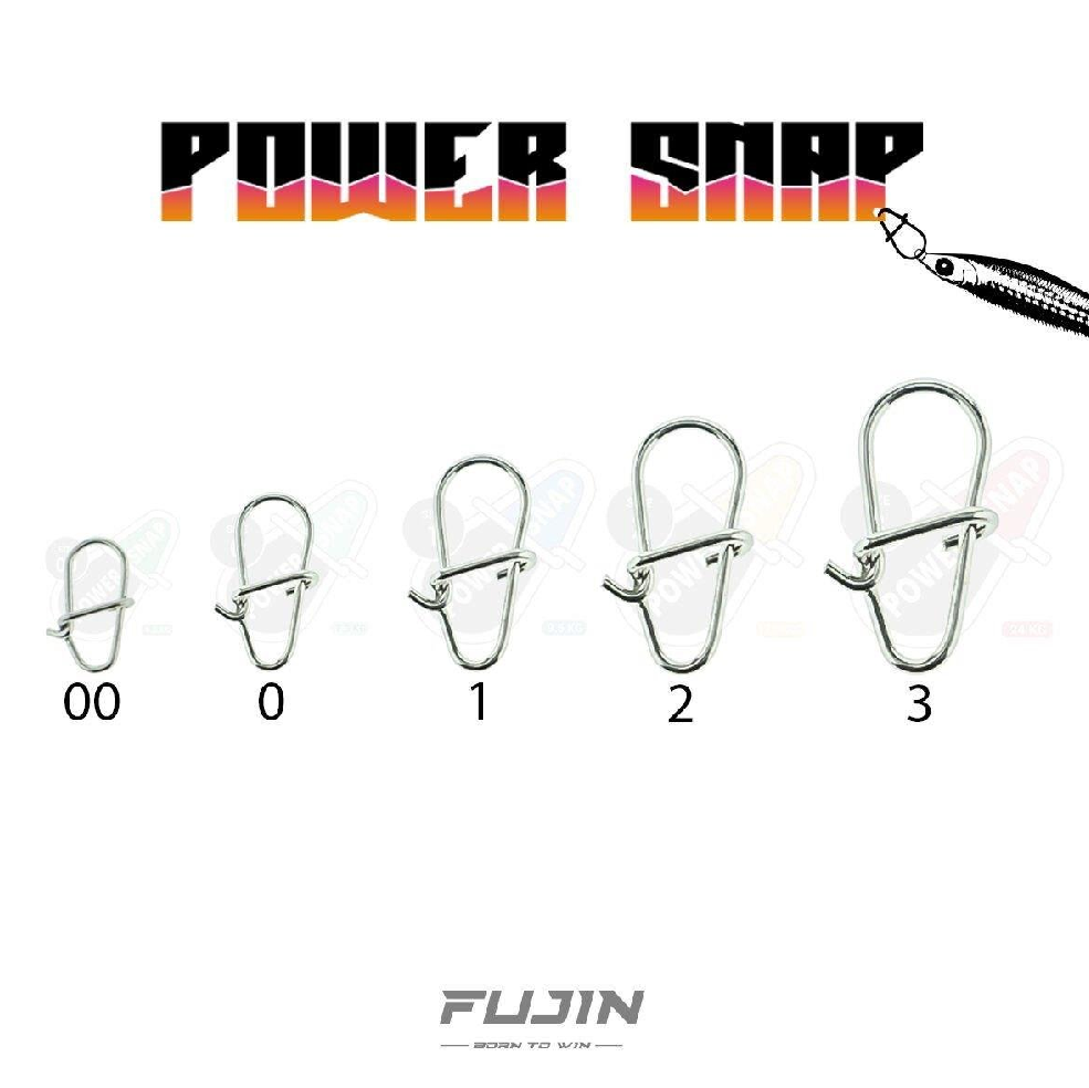 Fujin Power Snap Maket Balık ve LRF Klipsi