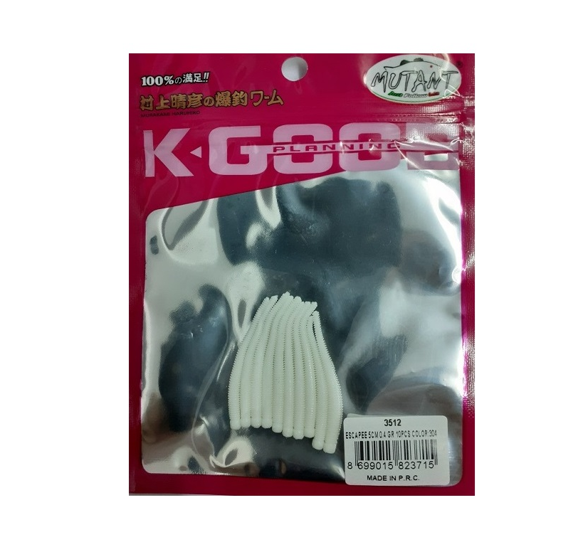 Mutant 3512 Escapee 5cm 0.4gr Aromalı LRF Silikon Suni Yem 10.lu Pk Color: 304