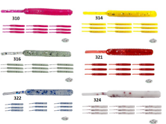 Mutant 3513 Serpentine 4.5cm 0.3gr Aromalı LRF Silikon Suni Yem 10.lu Pk