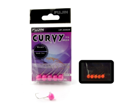 Fujin Curvy Pink Glow Jig Head