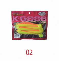 Mutant 3534 Typoon Soft 12cm Levrek Silikonu 5'li Paket Suni Yem 02