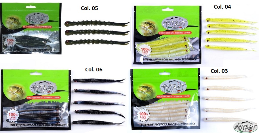 Mutant 3535 Bass Lizart 13cm 5.7gr Silikon Suni Yem 5.li Pk