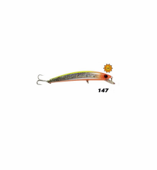 Fujin Crazy Minnow 110F 12gr Maket Balık 147 Oranger