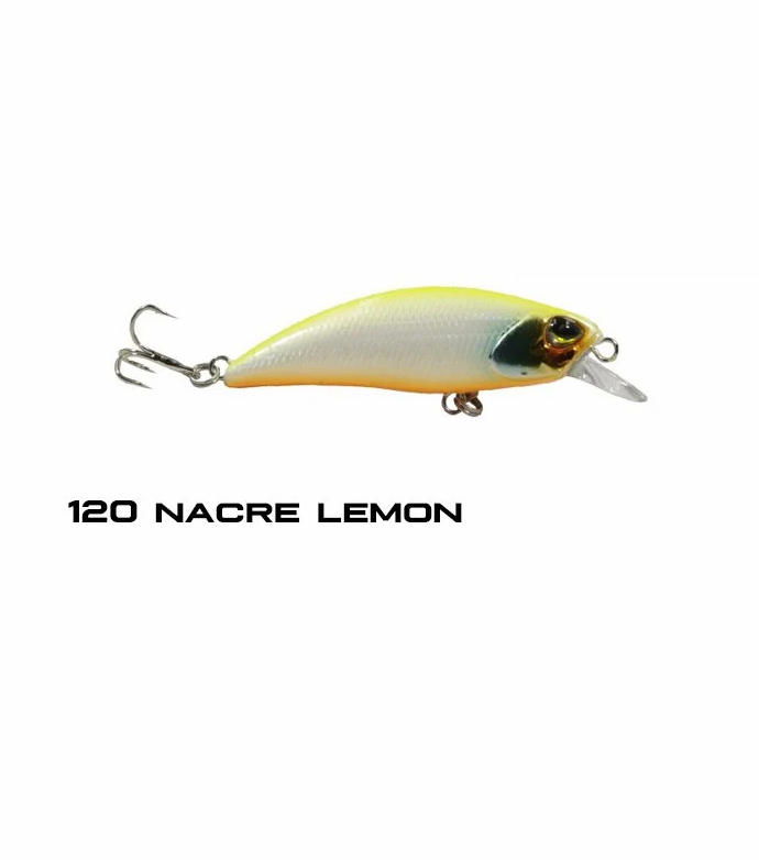 Fujin Ziggy 50mm 3.6gr Sinking LRF Maket Balık 120 Nacre Lemon