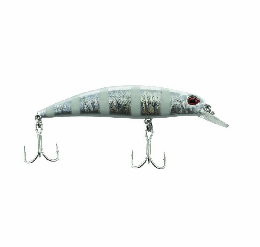 Fujin Ziggy 70mm 9.6gr Sinking LRF Maket Balık 028 Zebra Glow