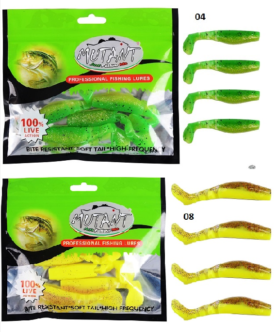 Mutant 3548 Trapper 8.5cm 11gr Silikon Suni Yem 4.lü Pk