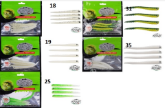 Mutant 3582 Strange 10.5cm 4.9gr Silikon Suni Yem 4.lü Pk