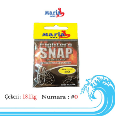Maria Fighter Snap Maket Balık Klipsi