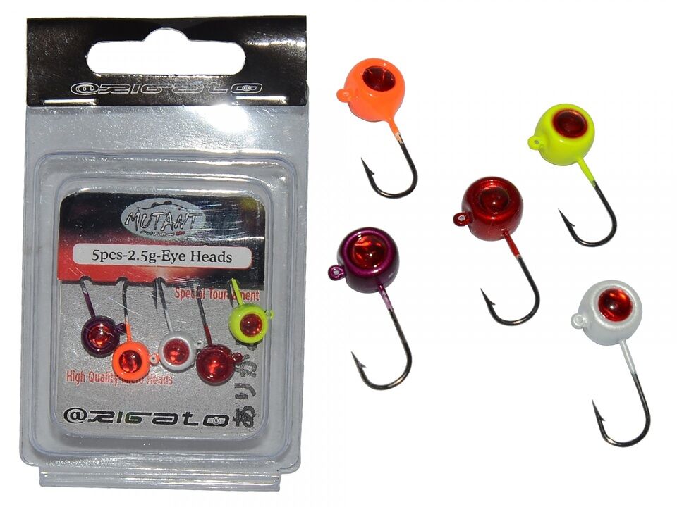 Mutant Jighead 6441 Eye Heads 5.li Kutu 2.5gr