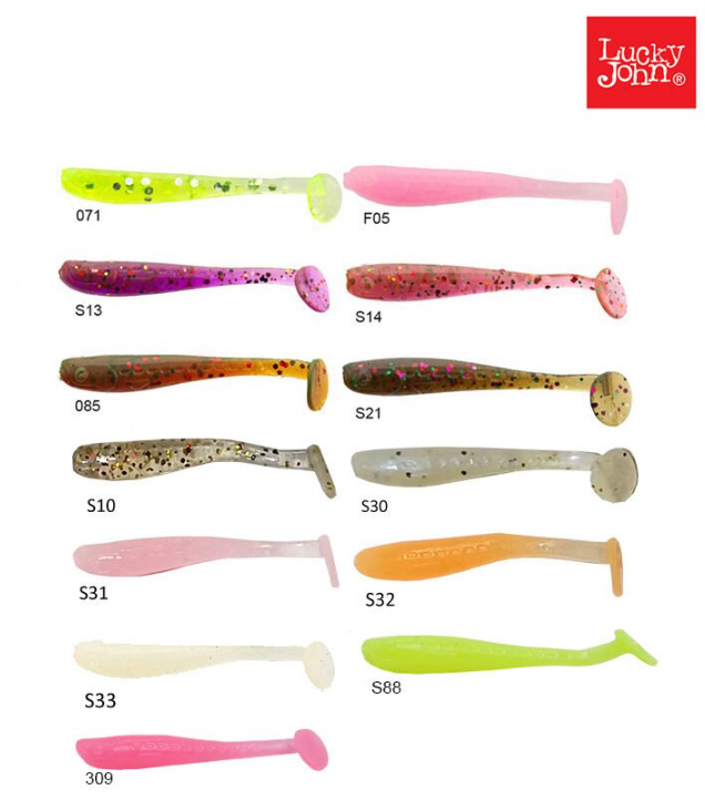 Lucky John Baby Rockfish 1.4''(3.5cm) 20p Silikon Yem