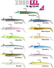 Fujin Zand Eel 11cm 7gr -14gr Double Body + Head Silikon Balık