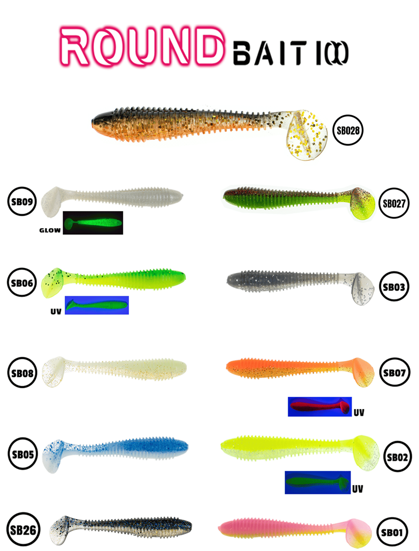 Fujin Round Bait 100mm 7.47gr Silikon Balık