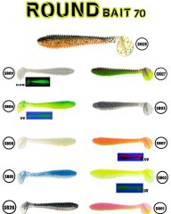 Fujin Round Bait 70mm 3gr Silikon Balık