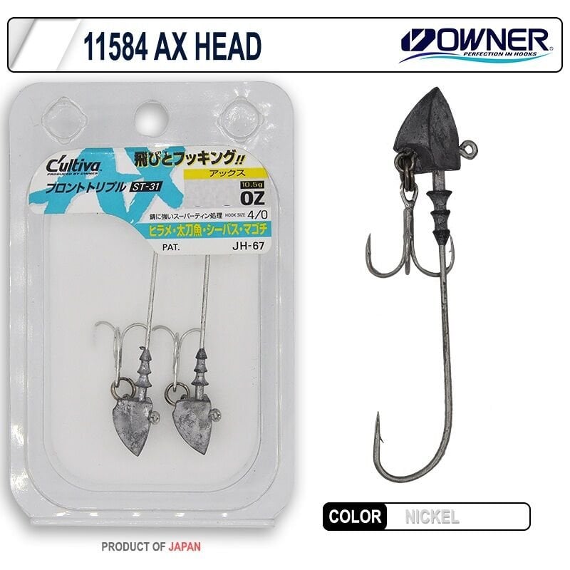 Owner 11584 Cultiva Jig Head Kurşun Kafa İğne 10.5gr