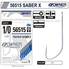Owner 56515 Tachiuo Saber X Tin İğne 2/0