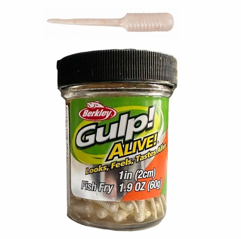 Berkley Gulp Alive Fish Fry 2cm LRF Silikonu Luma Glow
