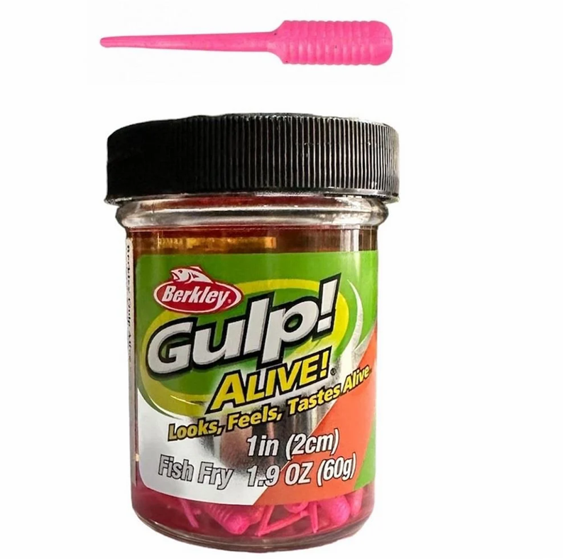 Berkley Gulp Alive Fish Fry 2cm LRF Silikonu Pink