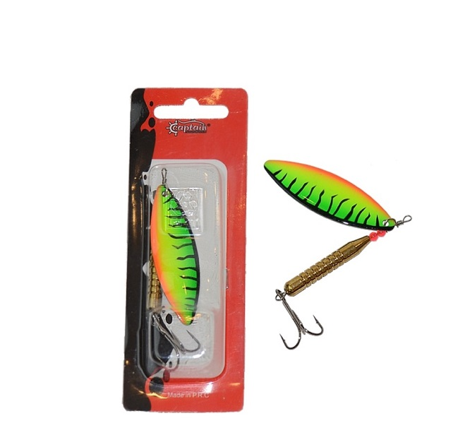 Captain 6065 Turna Kaşığı 17gr Hunter Tiger Döner Kaşık - Color : 1