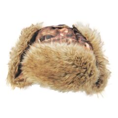 Remixon Fur Cap Sazlık Desenli Kalpak - Beden L