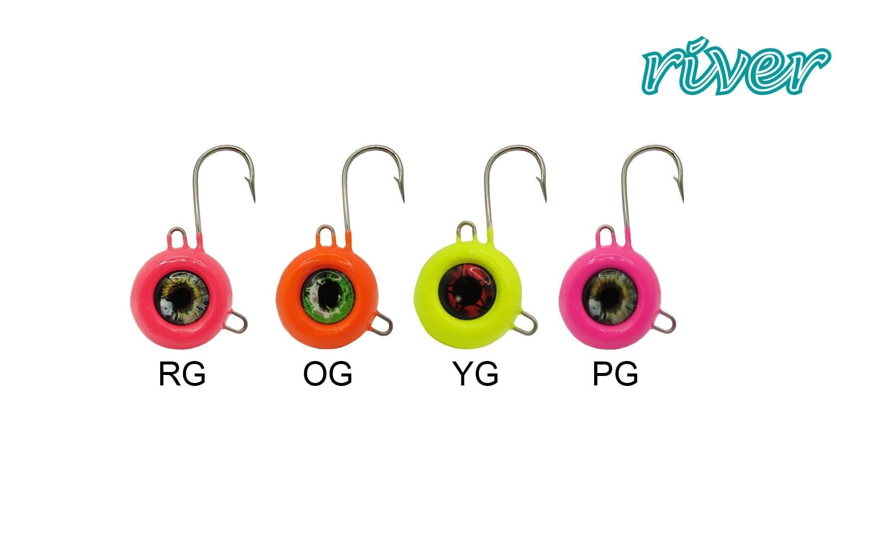 River Devil Eye İğneli Jig Yemi 100gr Renk PG