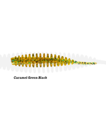 Fujin Tantoo 40mm 0.40gr Silikon Balık Caramel Green UV
