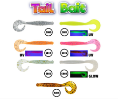 Fujin Tail Bait 105mm 4.64gr Silikon Balık