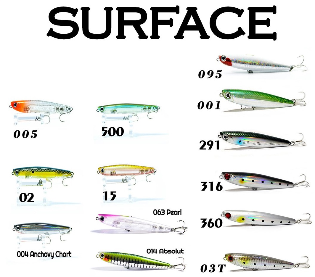 Fujin Surface Minnow SF-90SW Maket Balık