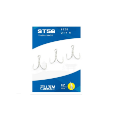 Fujin ST56 Üçlü Maket Balık İğnesi Nickel