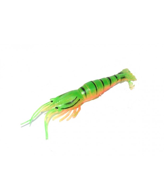 Captain 3057 Silikon Karides 6.5cm Suni Yem 5 li Paket - Color: 002
