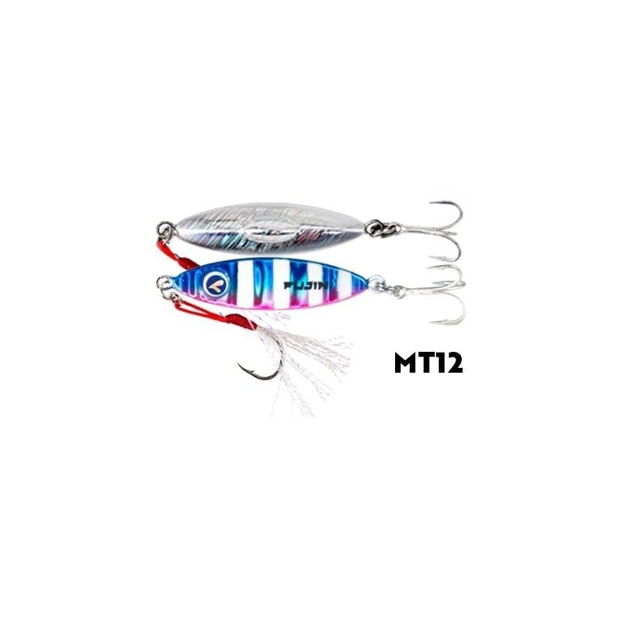Fujin Ufo Micro Jig 10gr MT12 Blue Pink Zebra Glow