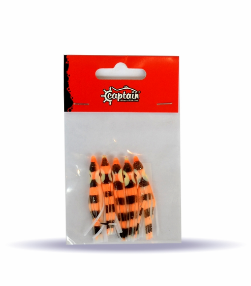 Captain 3593 Octopus Pride 5cm 5li Pk Color: 009 Silikon Kalamar