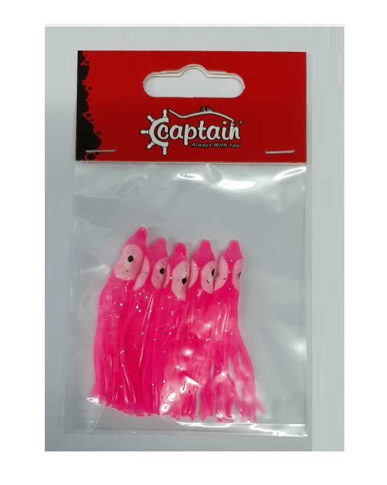 Captain 3593 Octopus Pride 5cm 5li Pk Color: 055 Silikon Kalamar