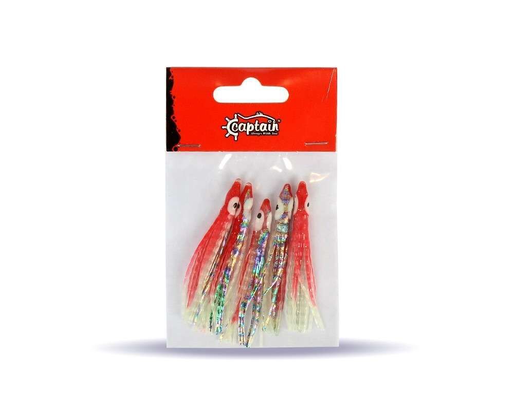 Captain 3594 Octopus Curly 6cm 5.li pk Color: 6