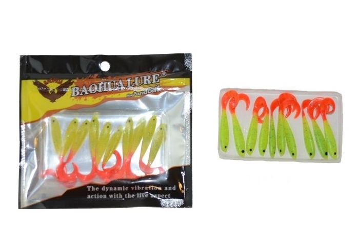 Captain 3558 Hiper Soft 4.5cm Levrek Silikonu 10 lu Pk Color: 1