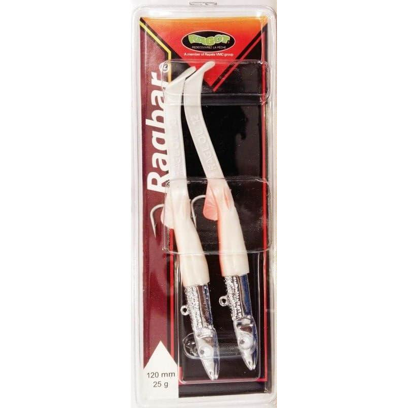 Ragot Ragbar Chrome 12cm 25gr Suni Yem Pk 2.li PR (Kırmızı - Beyaz)