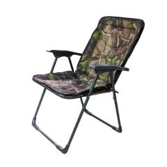 Captan Kamp Sandalyesi Lüx Sünger Petli Katlanır Koltuk