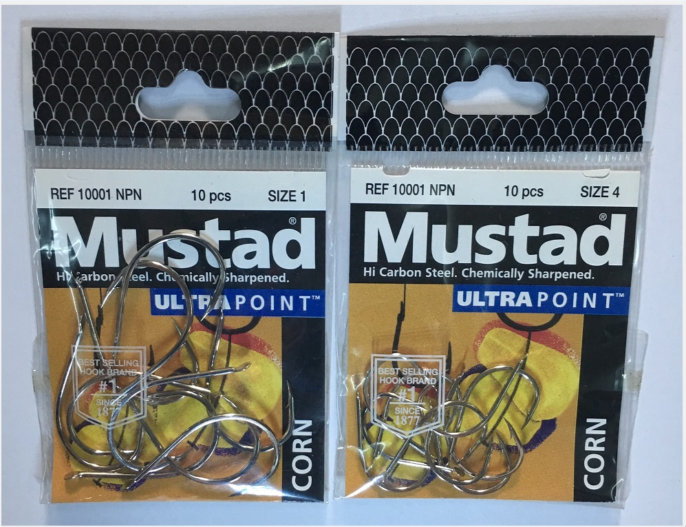 Mustad Olta İğnesi 10001 NPN Nikel 10.lu Paket