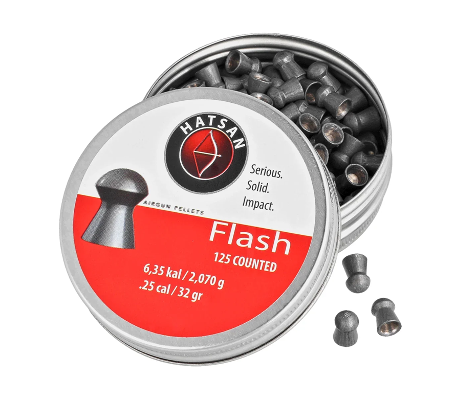 Hatsan Flash 6.35mm Havalı Tüfek Saçması ( 32 grain - 125 adet)