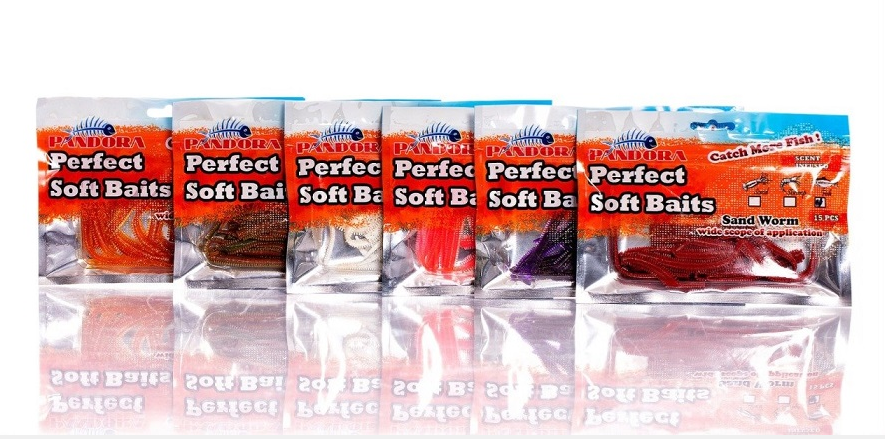 Pandora Perfect Soft Baits Sandworm 7 cm (15.li Paket)