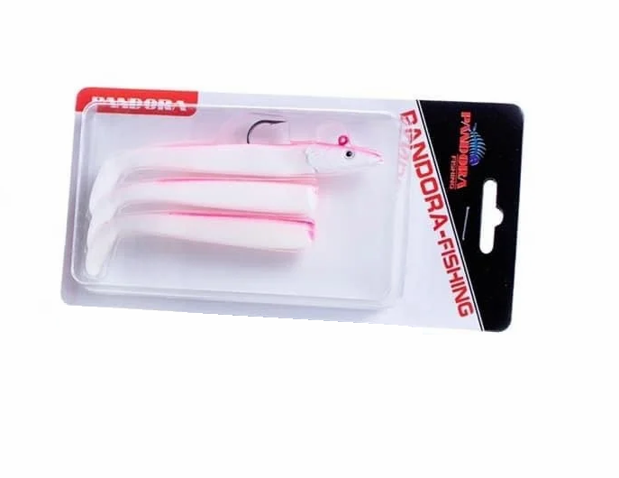 Pandora Sandel 10cm 14gr Silikon Yem Pink-White Body